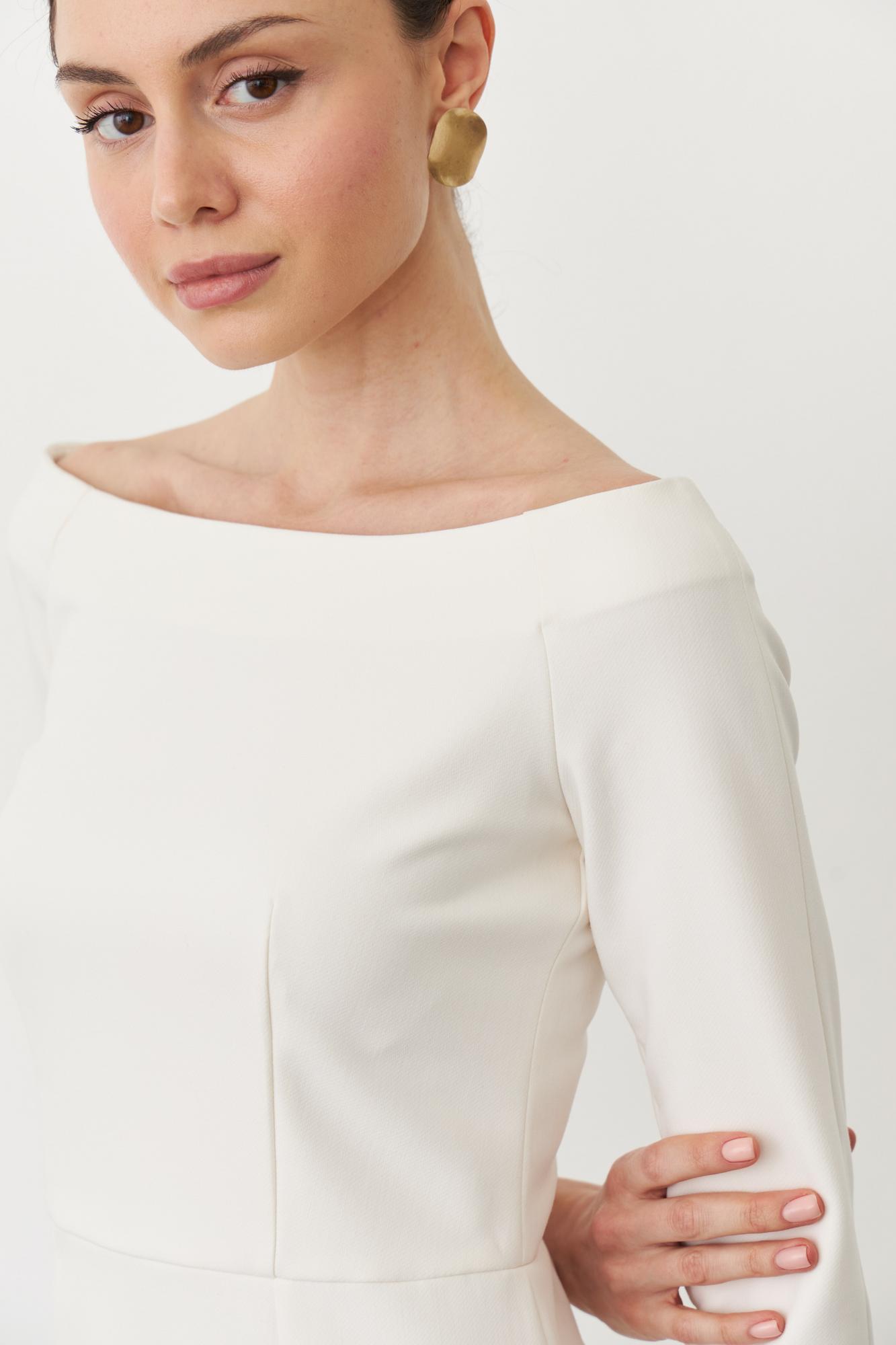 Платье Маргарет в молочном цвете