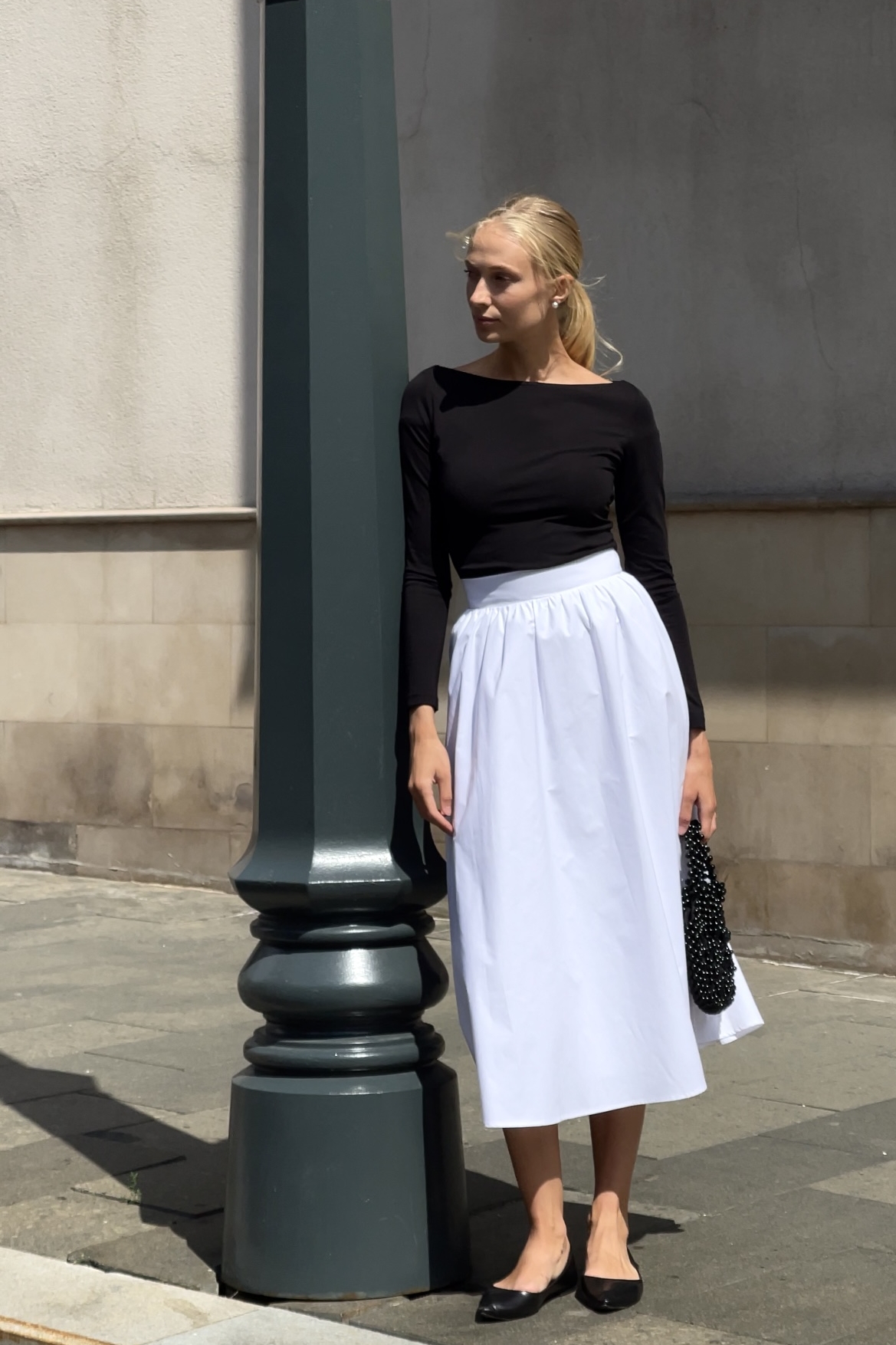 Топ с рукавами