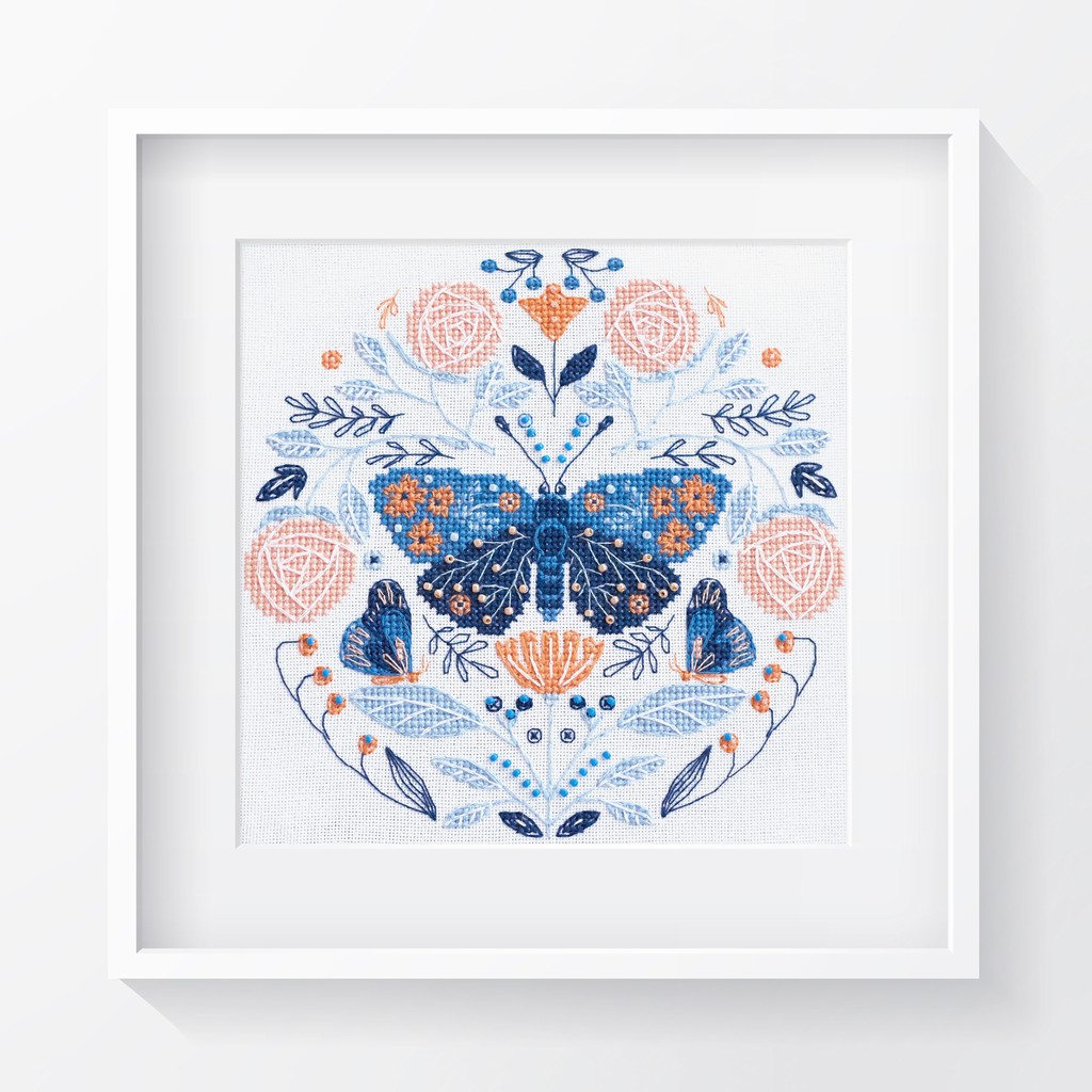 СКАНДИНАВСКИЕ УЗОРЫ, БАБОЧКА