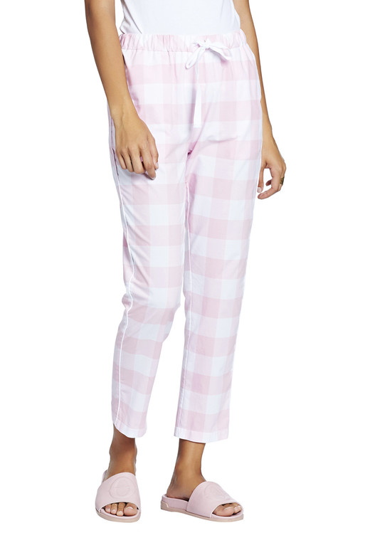 OTTOD'AME Брюки на мягком поясе в клеточку "vichy"