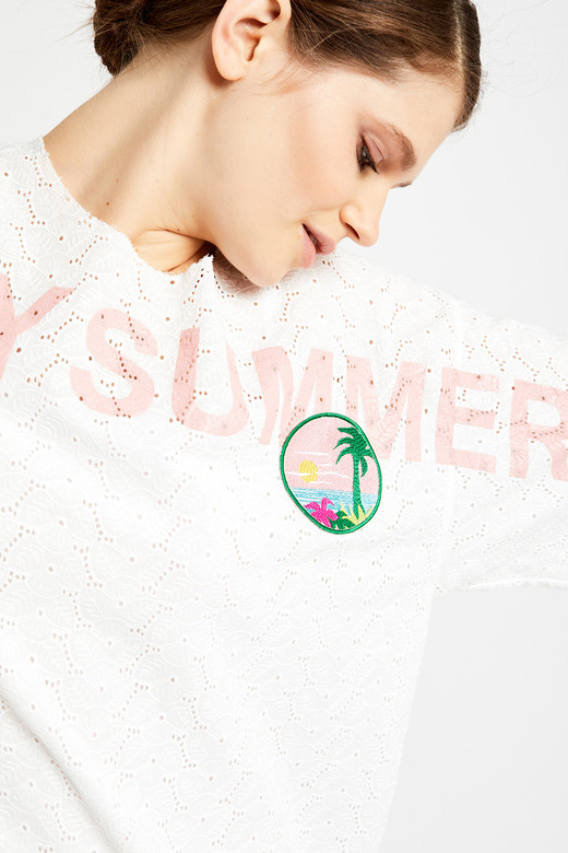 OTTOD'AME Платье из хлопкового шитья "HAPPY SUMMER"