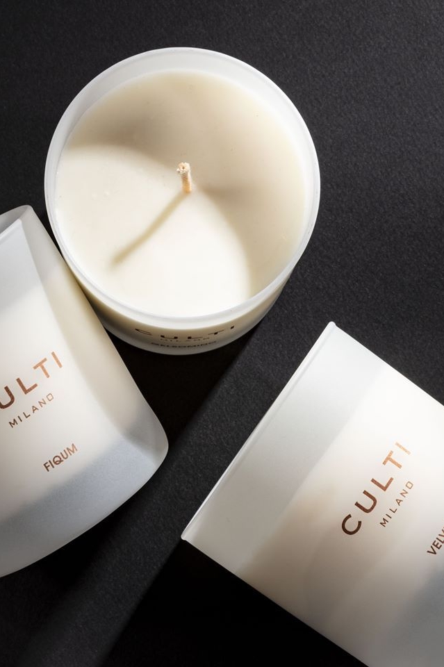 CULTI Milano Ароматическая свеча с бархатистыми нотами VELVET