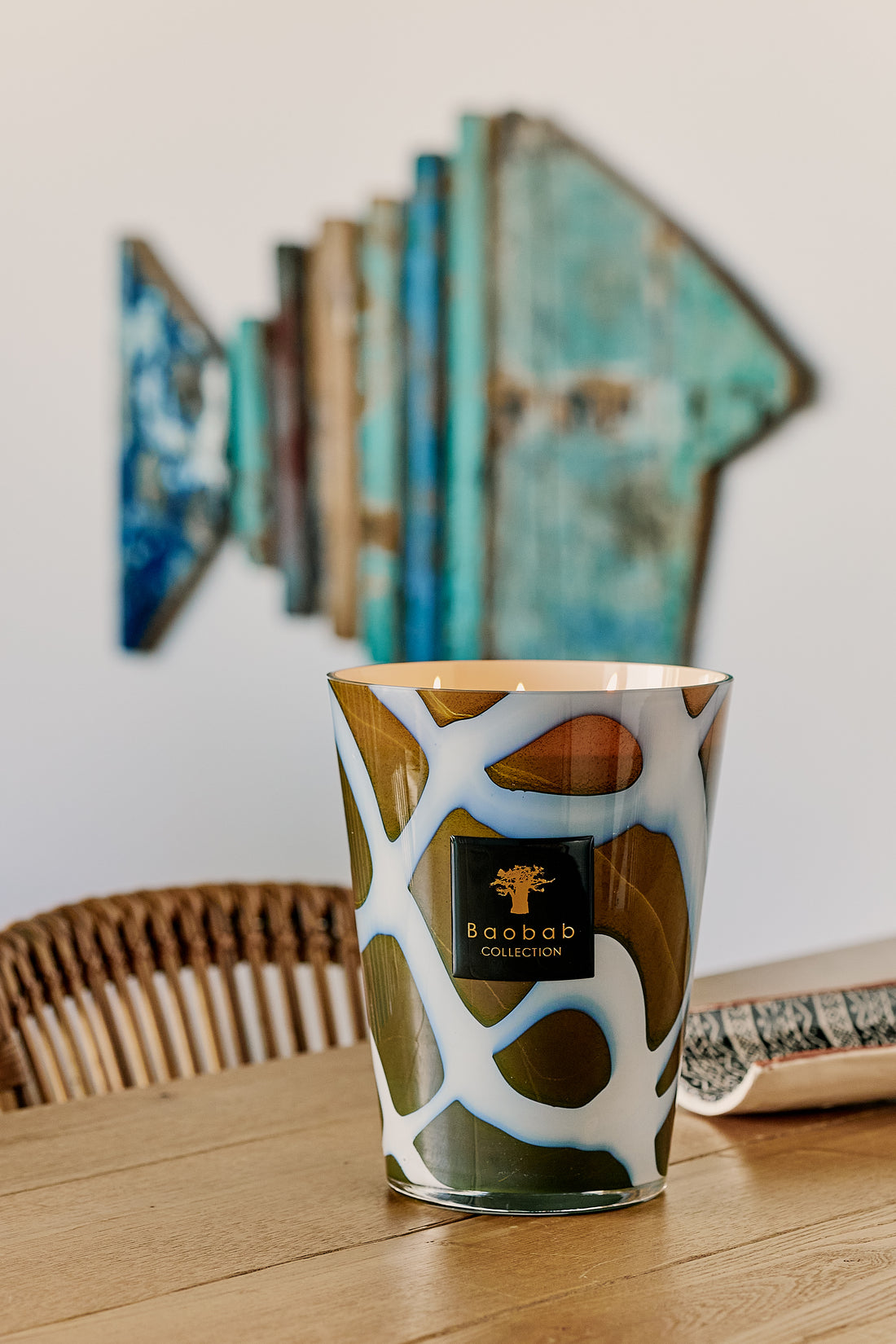 BAOBAB Свеча ароматическая Agate из коллекции Stones: бергамот, ягоды асаи, амбра