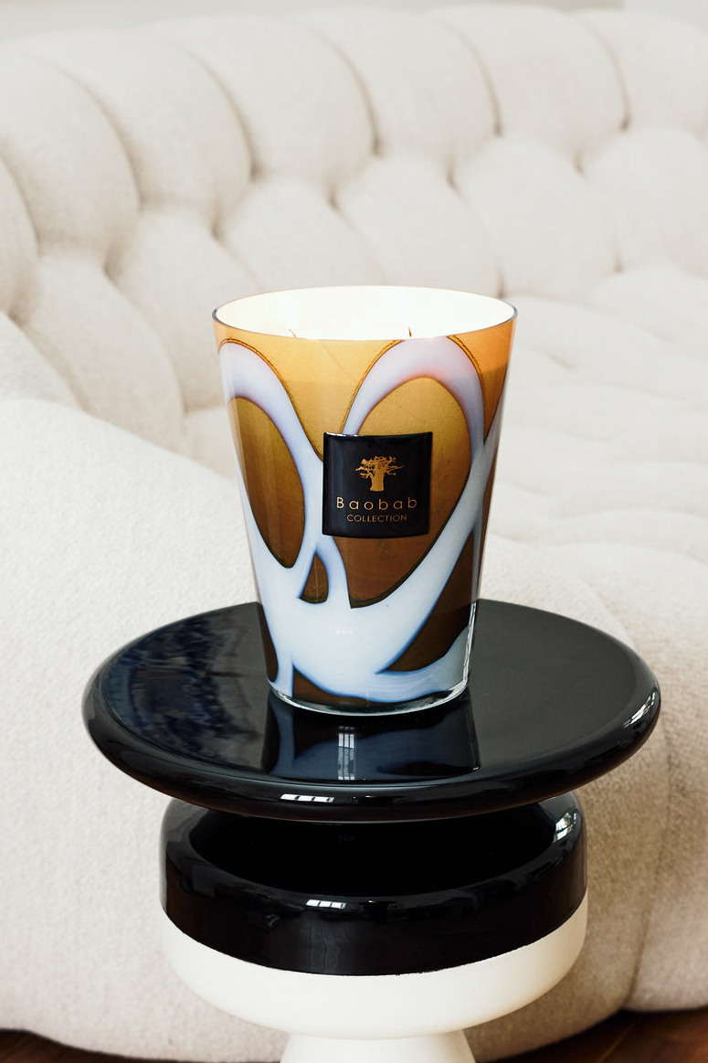 BAOBAB Свеча ароматическая Agate из коллекции Stones: бергамот, ягоды асаи, амбра