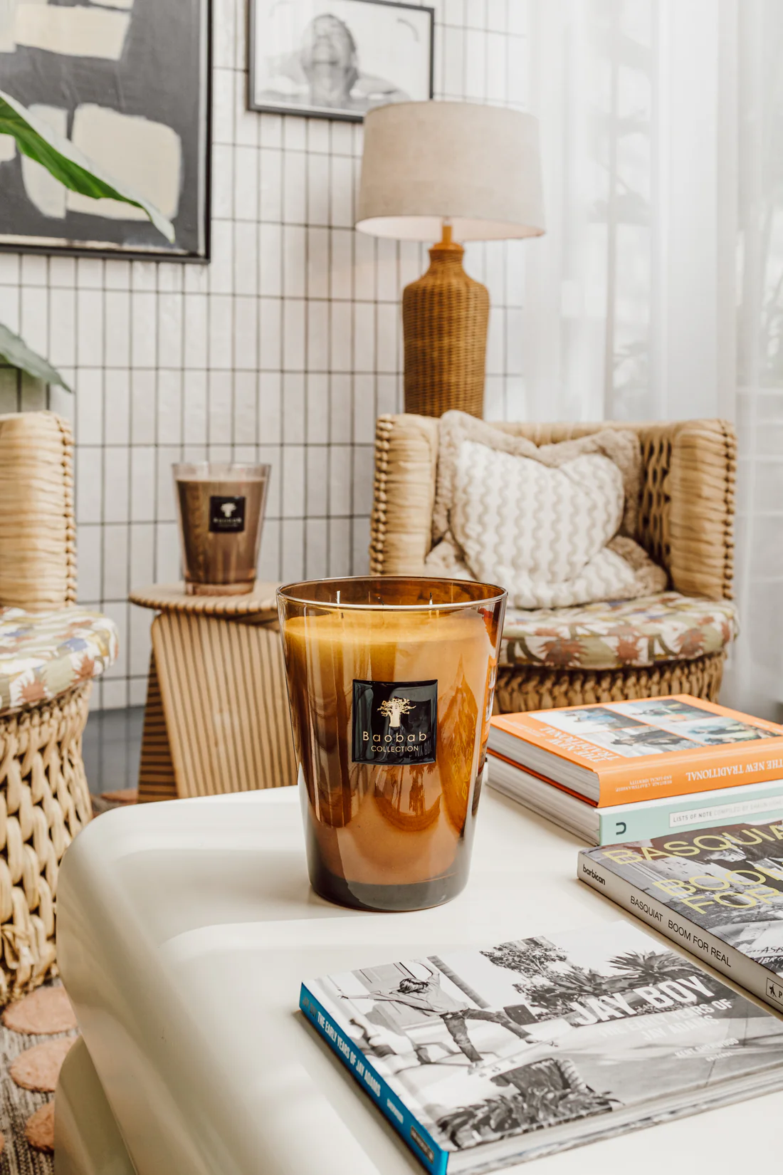 BAOBAB Свеча ароматическая Cuir de Russie из коллекции Les Prestigieuses: кожа, мускус