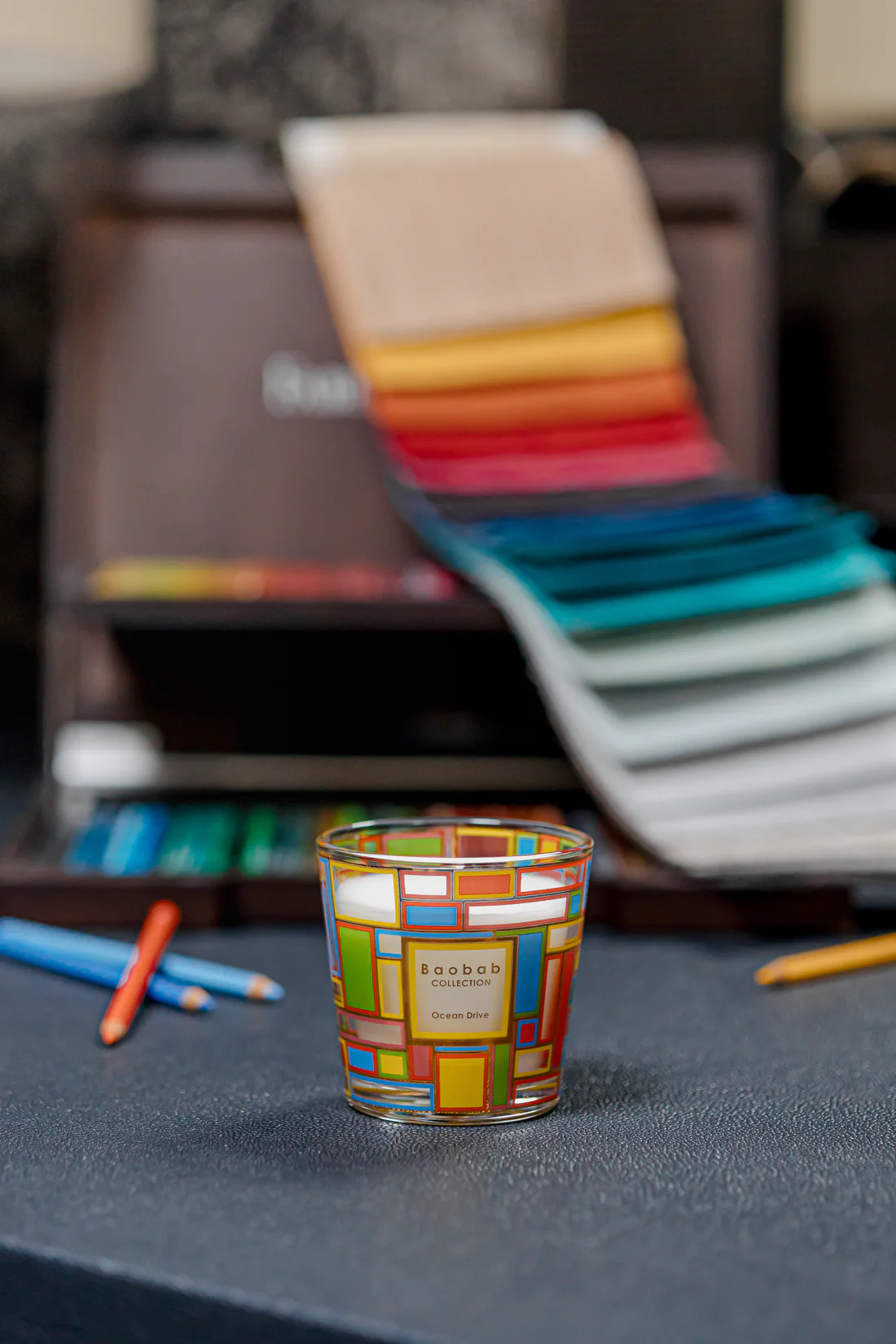 BAOBAB Свеча ароматическая Ocean Drive из коллекции My First Baobab: мандарин, кедр