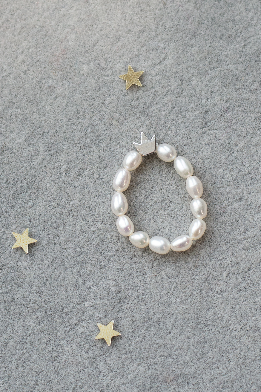 MODERN PEARLS Кольцо из речного жемчуга "queen"