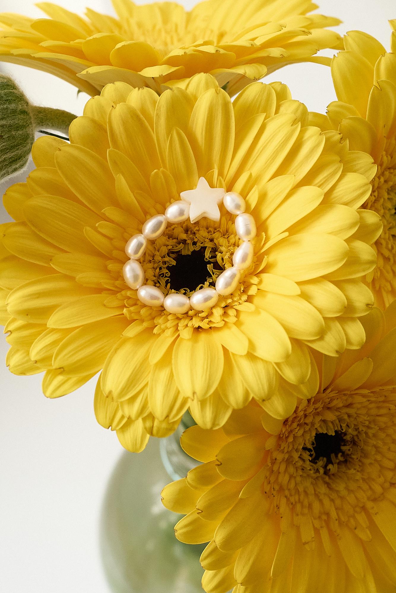 MODERN PEARLS Кольцо из речного жемчуга "star"