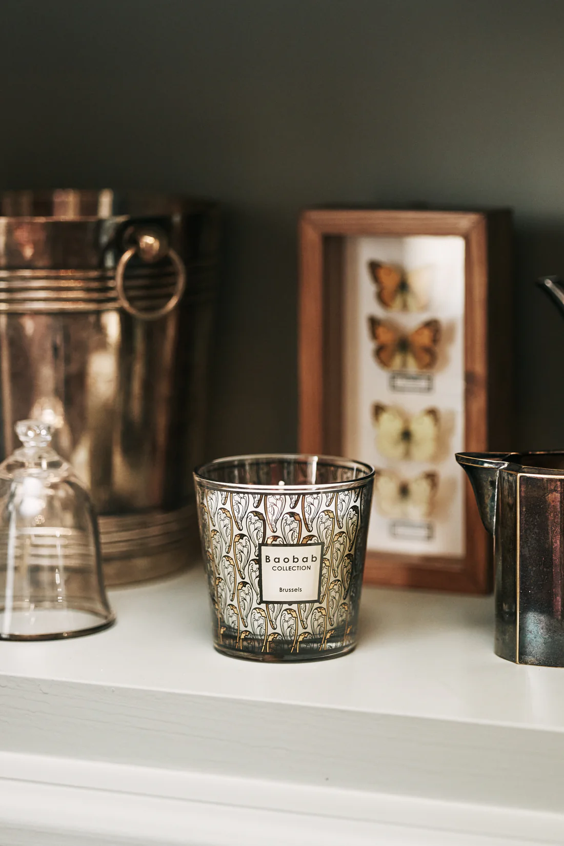 BAOBAB Свеча ароматическая Brussels из коллекции My First Baobab: кипарис, сандал, мед