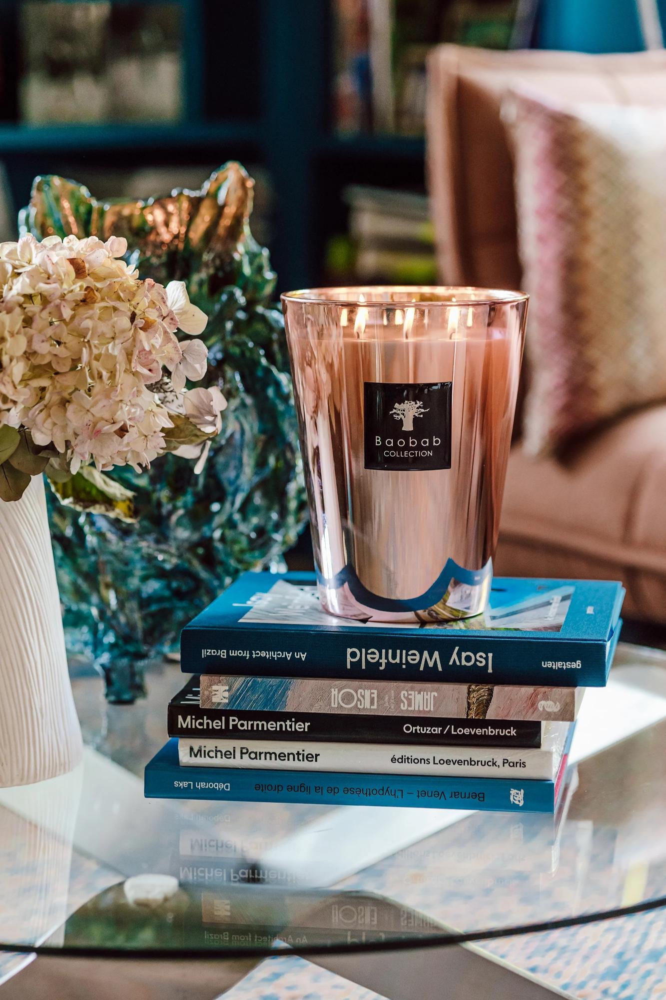 BAOBAB Свеча ароматическая Roseum из коллекции Les Exclusives: бергамот, кедр, мускус