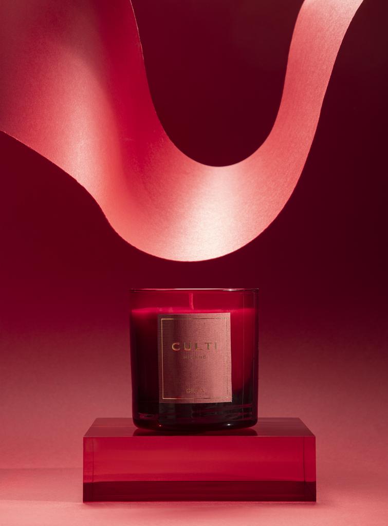 CULTI Milano Ароматическая свеча из лимитированной коллекции GIOIA