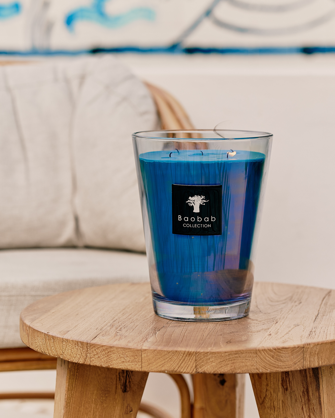 BAOBAB Свеча ароматическая Nosy Iranja из коллекции All Seasons: морской аккорд, фиговые листья