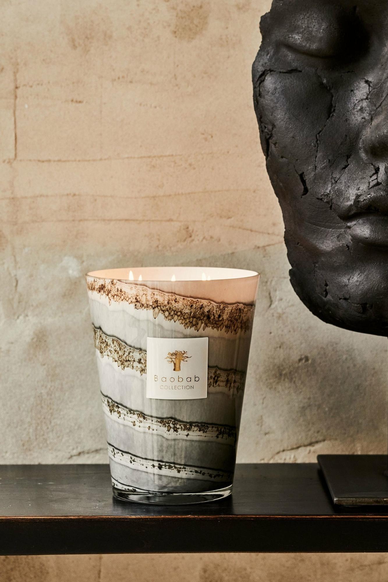 BAOBAB Свеча ароматическая Atacama из коллекции Sand: бергамот, эрл грэй, муск