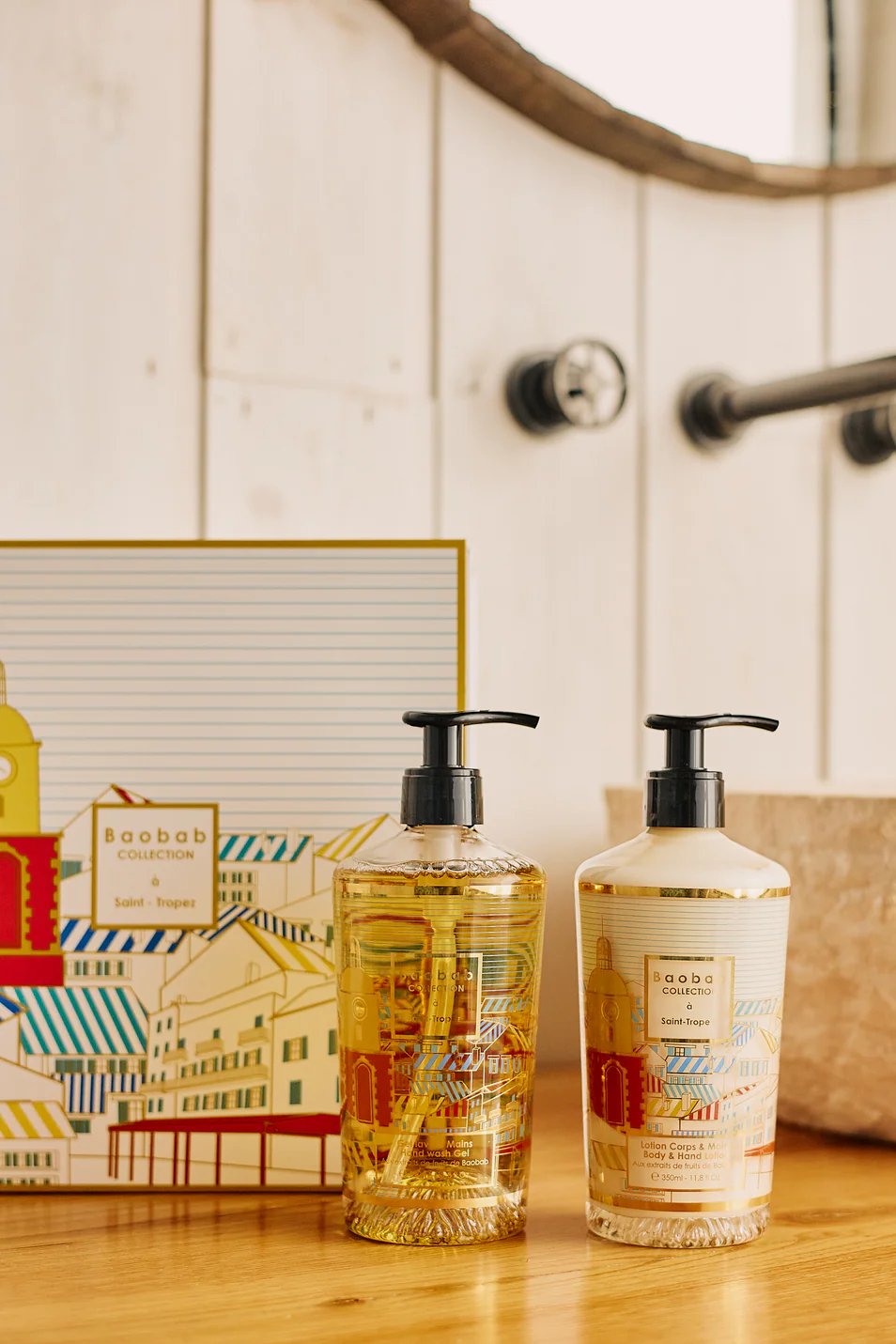 BAOBAB Подарочный набор по уходу за телом Saint-Tropez из коллекции Body Wellness: мята, тимьян, базилик, розмарин, черная смородина