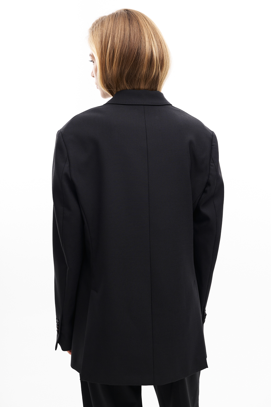 TELA Жакет удлиненного типа из технологичной шерсти тонкого кручения