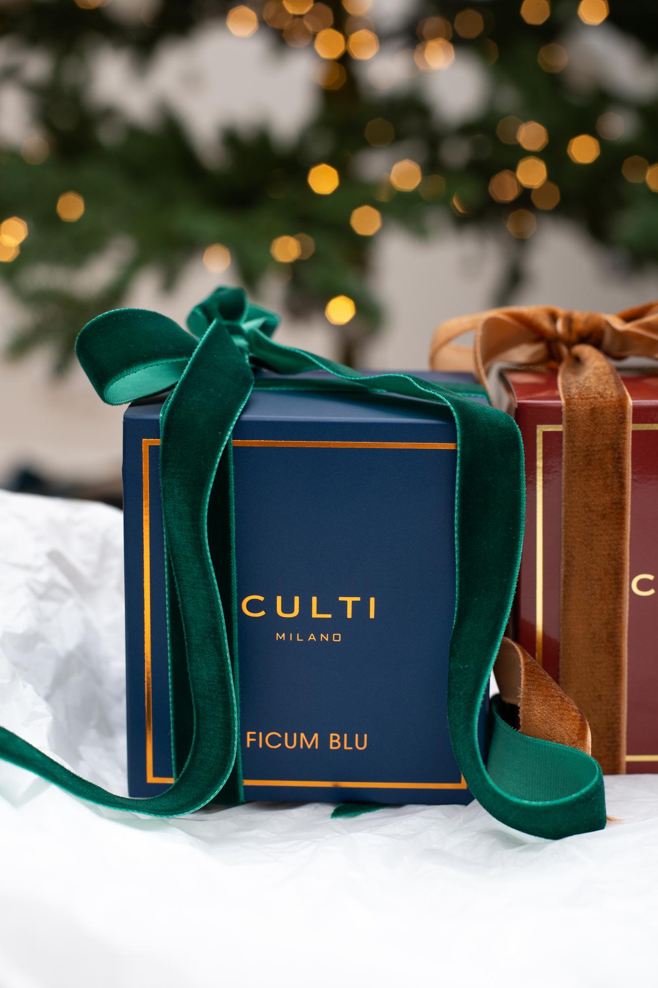 CULTI Milano Ароматическая свеча из лимитированной коллекции FICUM BLU
