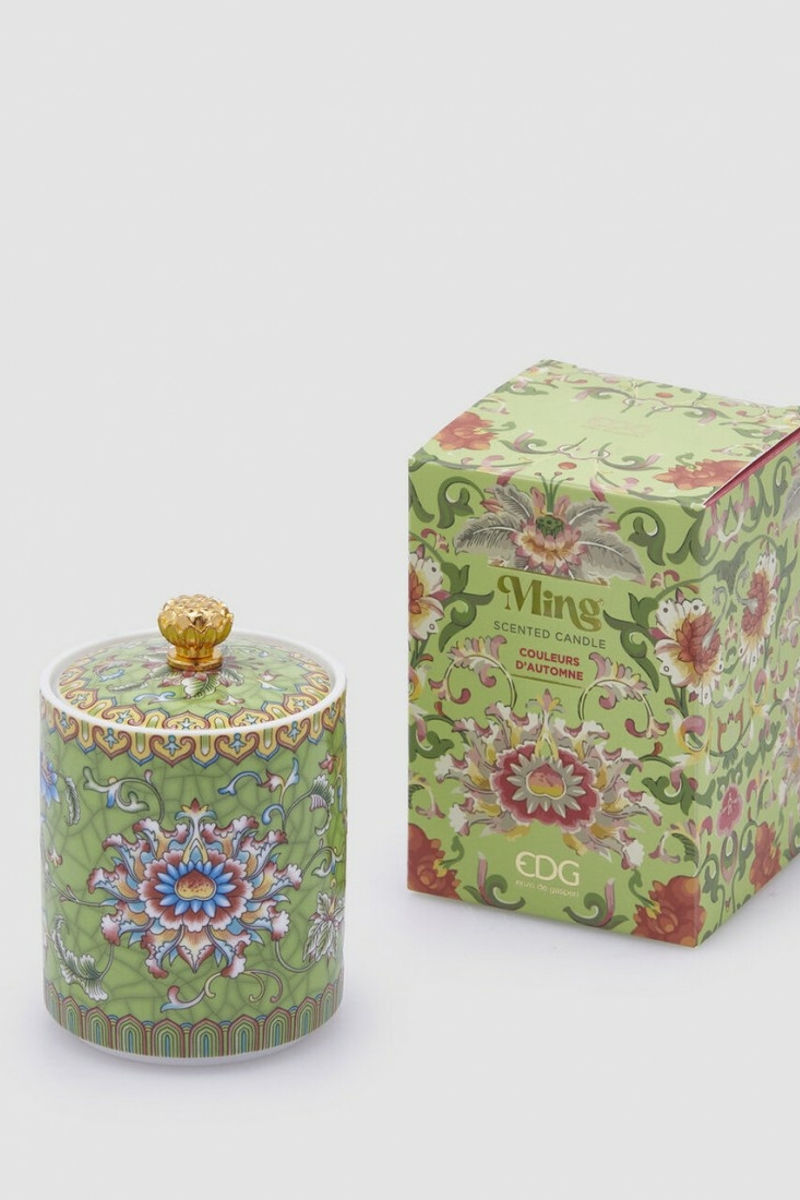 EDG Cвеча в керамическом стакане с ароматом луговых цветов