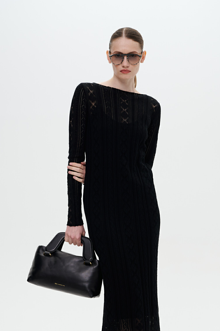 Āim Сумка ALICE из премиальной кожи наппа черного цвета