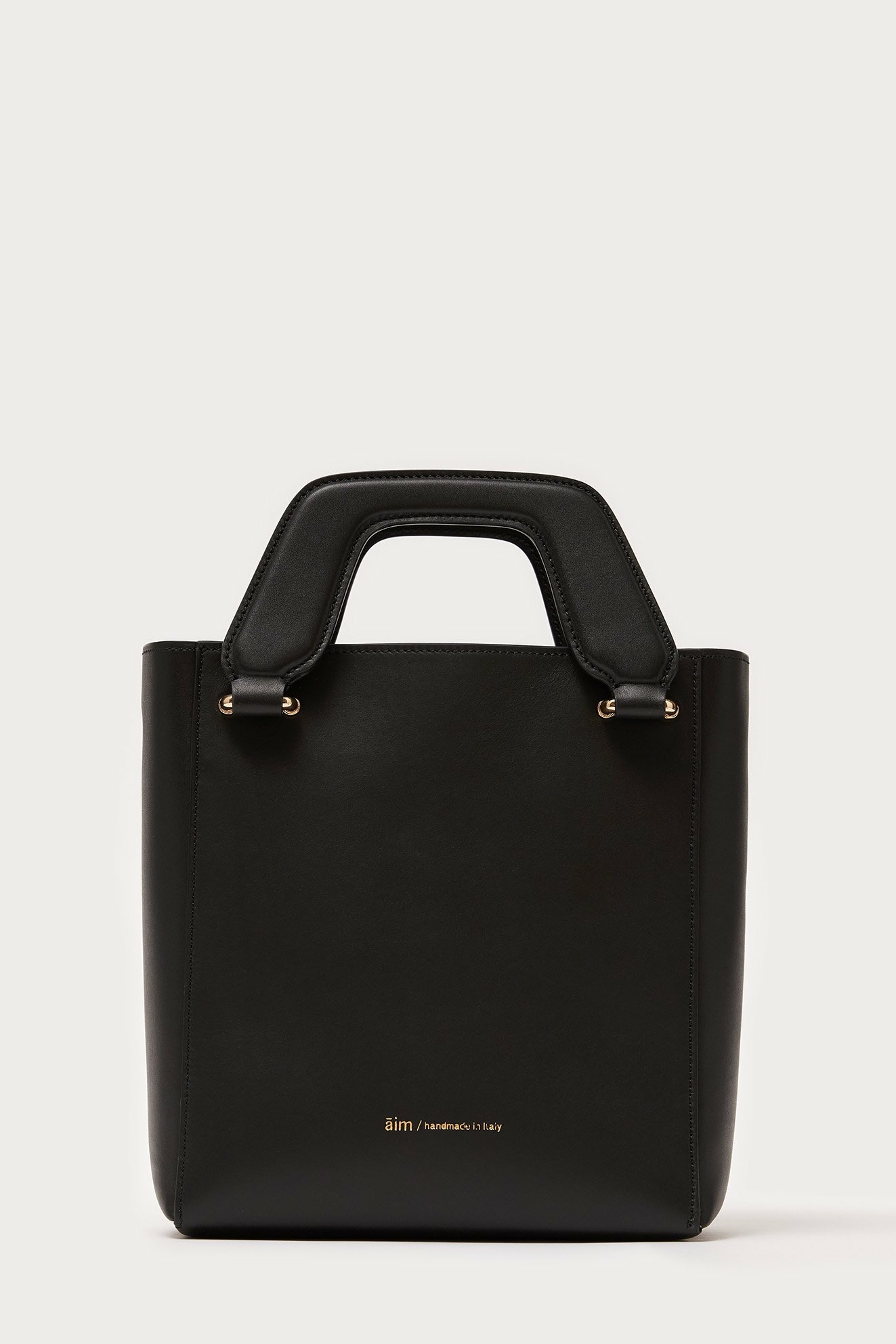 Āim Сумка SOPHIA mini из кожи черного цвета