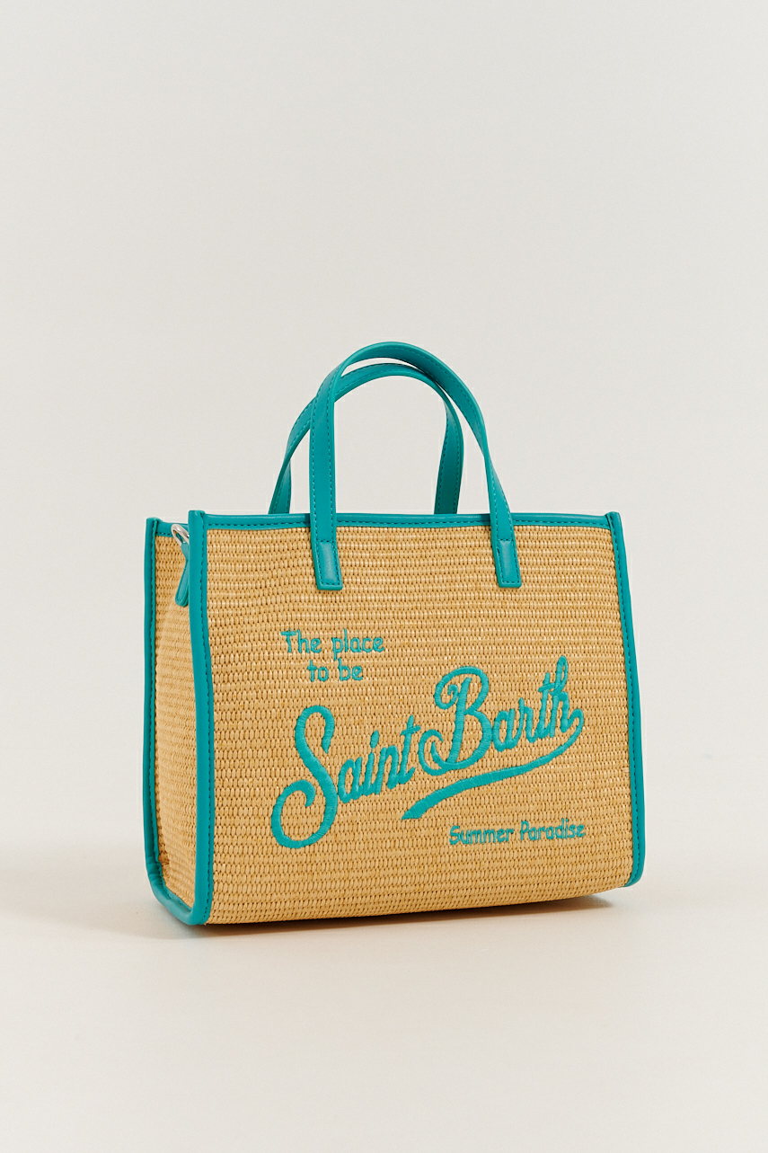 MC2 Saint Barth Сумка VIVIAN среднего размера со съемным ремешком и фирменной вышивкой