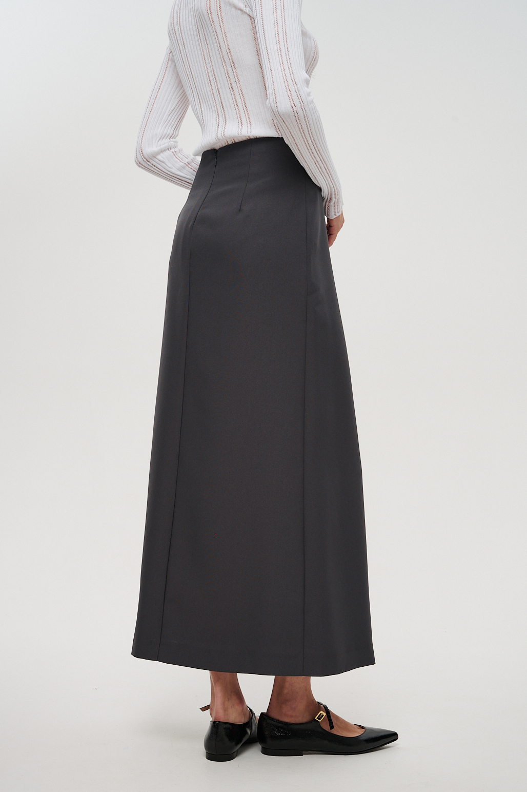 OTTOD'AME Юбка длины макси на застежках-карабинах