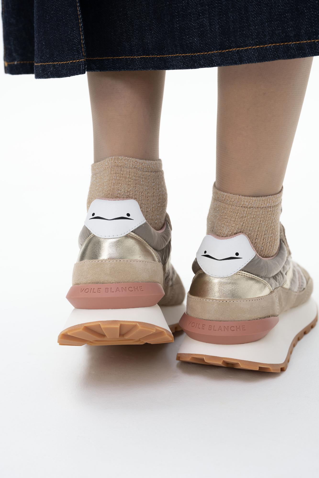 VOILE BLANCHE Кроссовки QUARK Hype из замши и нейлона