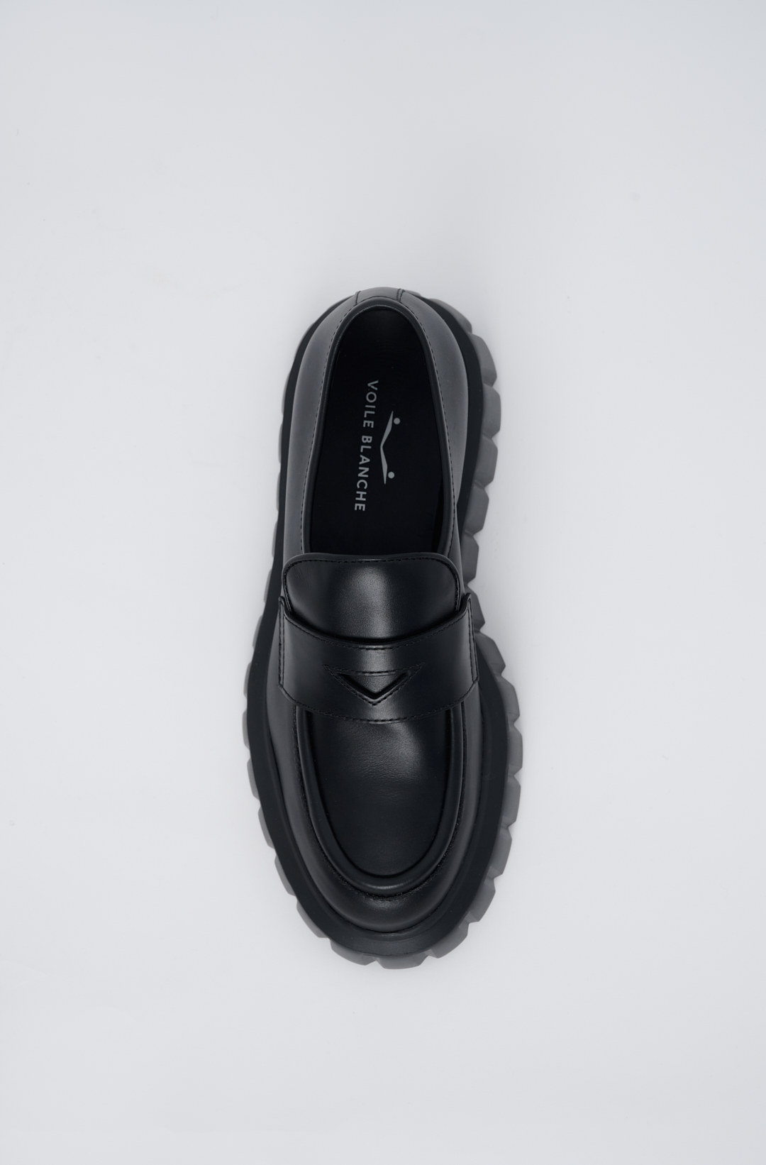 VOILE BLANCHE Лоферы Grenelle на массивной подошве