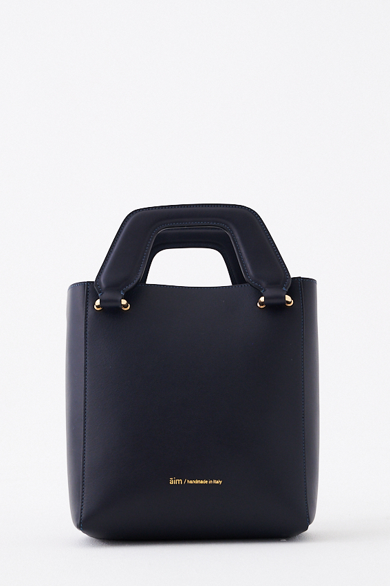 Āim Сумка SOPHIA mini в коже оттенка navy blue