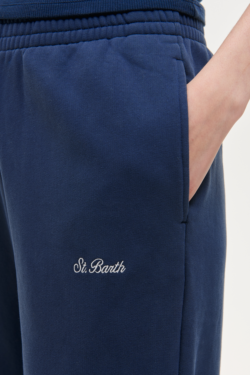 MC2 SAINT BARTH Брюки прямого кроя из футера