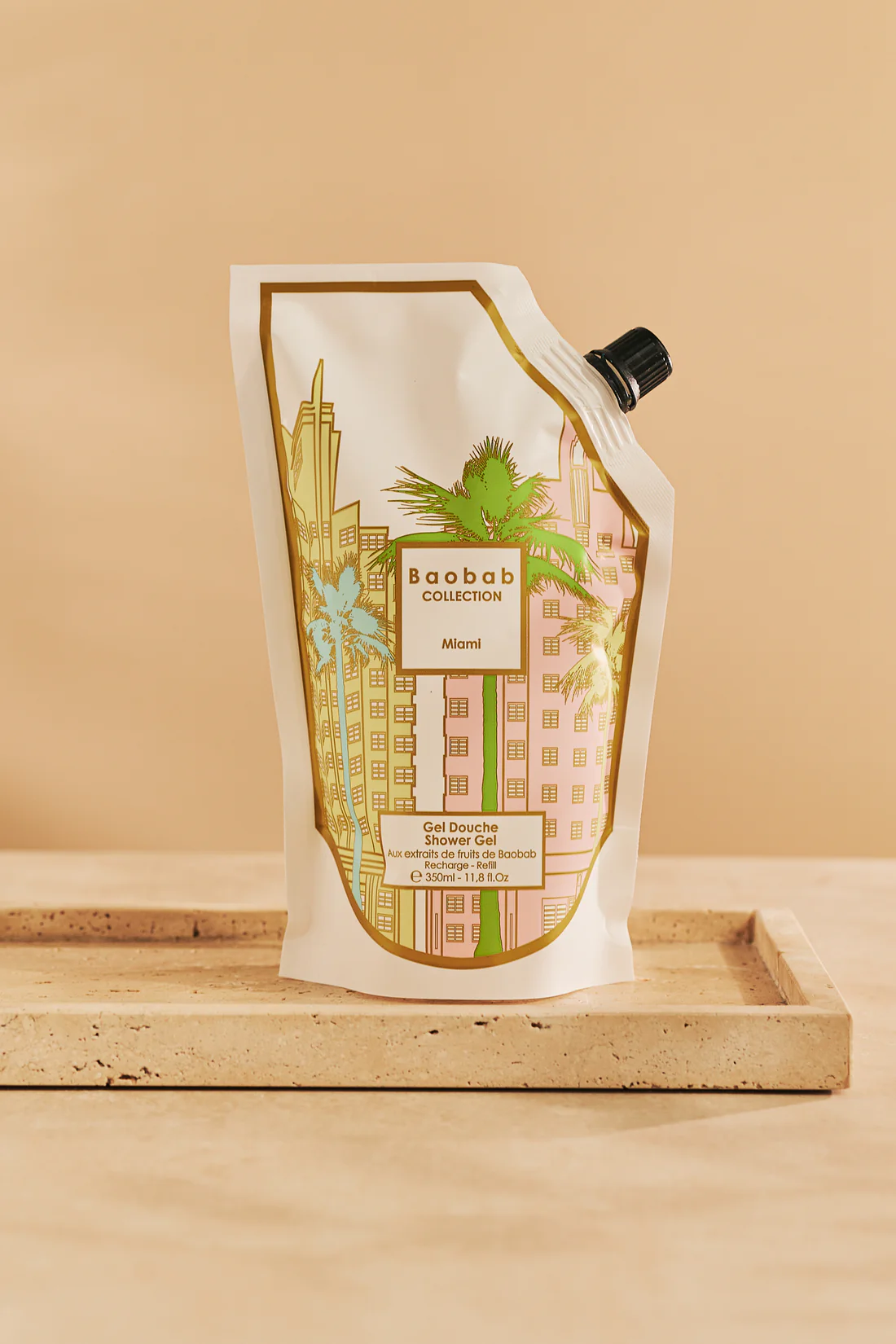 BAOBAB Рефилл, Гель для душа Miami из коллекции Body Wellness: шипр, кедр, мускус