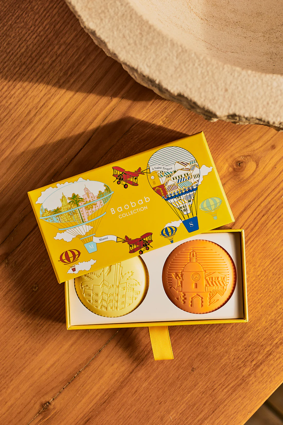 BAOBAB  Набор мыла Travel Duo Miami&St.Tropez из коллекции Body Wellness