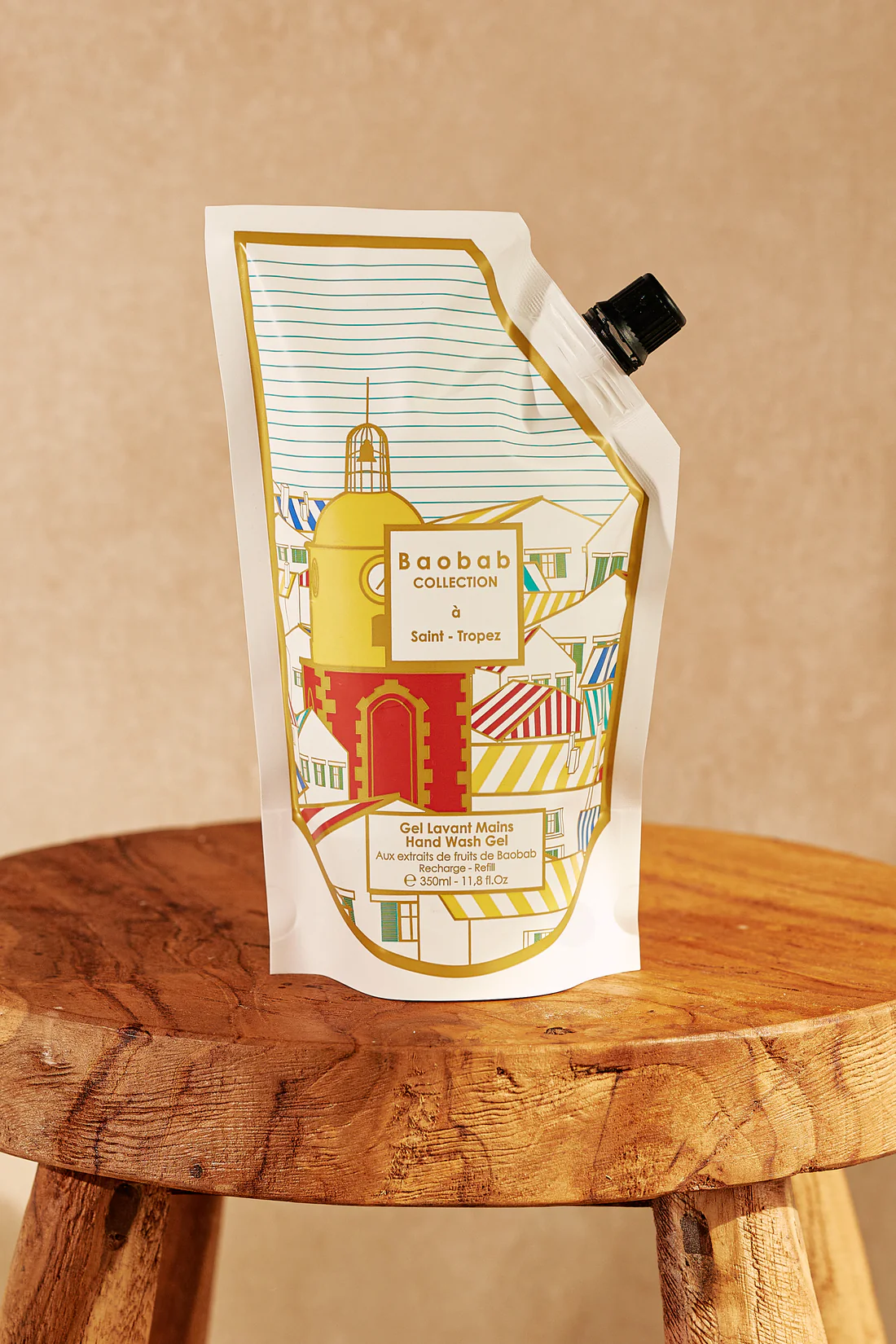 BAOBAB Рефилл, Моющий гель для рук Saint-Tropez из коллекции Body Wellness: мята, тимьян, базилик, розмарин, черная смородина