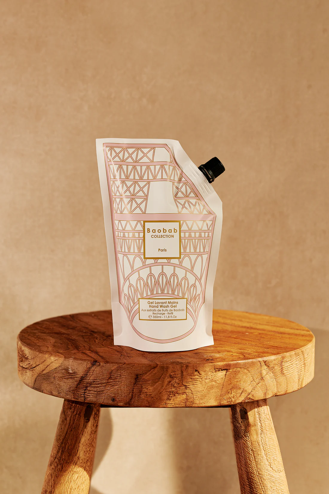 BAOBAB Рефилл, Моющий гель для рук Paris из коллекции Body Wellness: тюльпан, липа, каштан