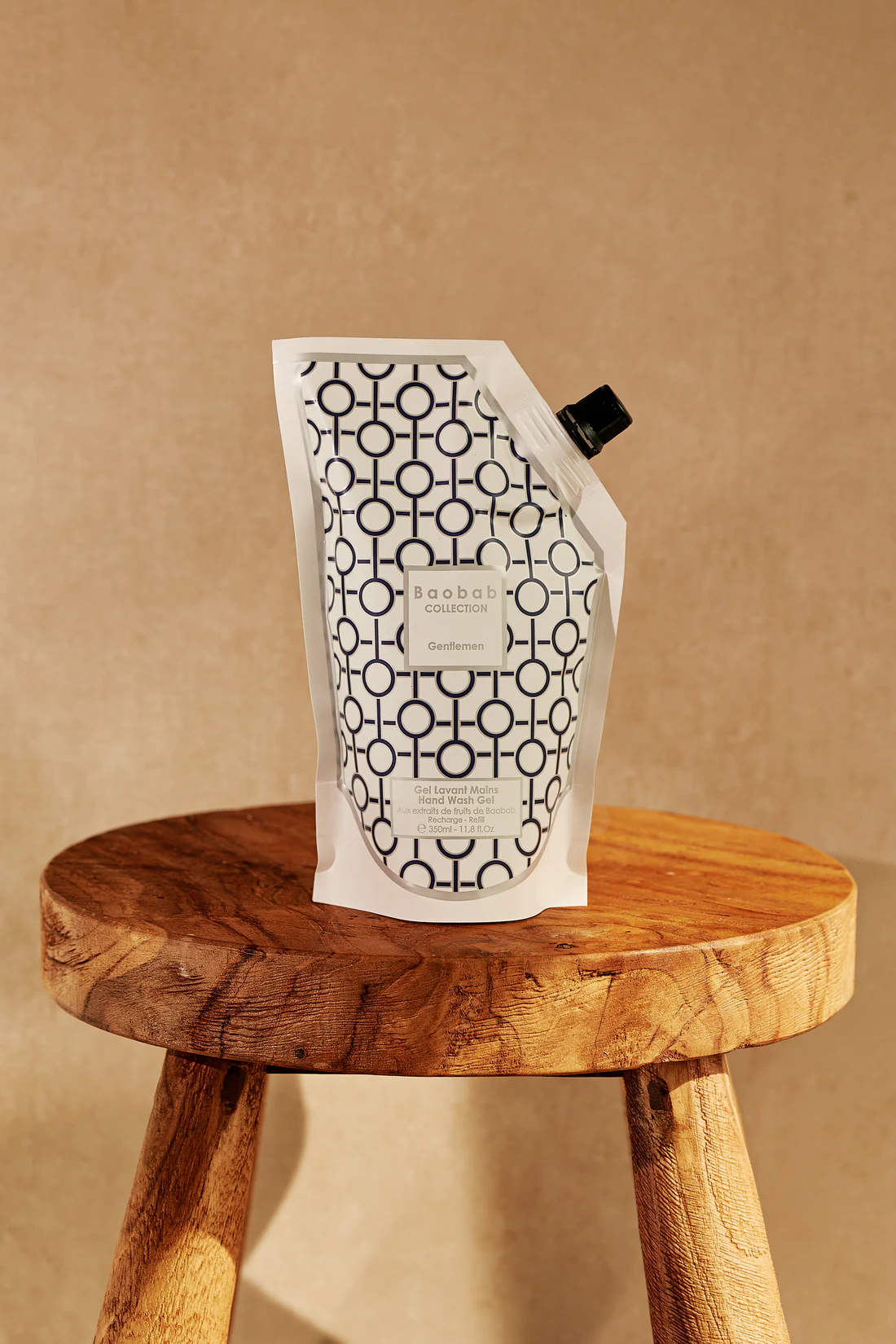 BAOBAB Рефилл, Моющий гель для рук Gentlemen из коллекции Body Wellness: ром, шафран