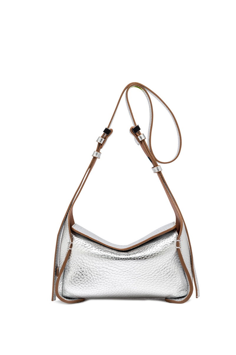 GIANNI CHIARINI Сумка Penelope mini из плотной зернистой кожи