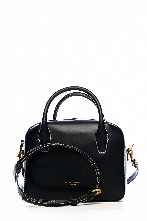 GIANNI CHIARINI Сумка SABRINA прямоугольной формы из лимитированной кожи