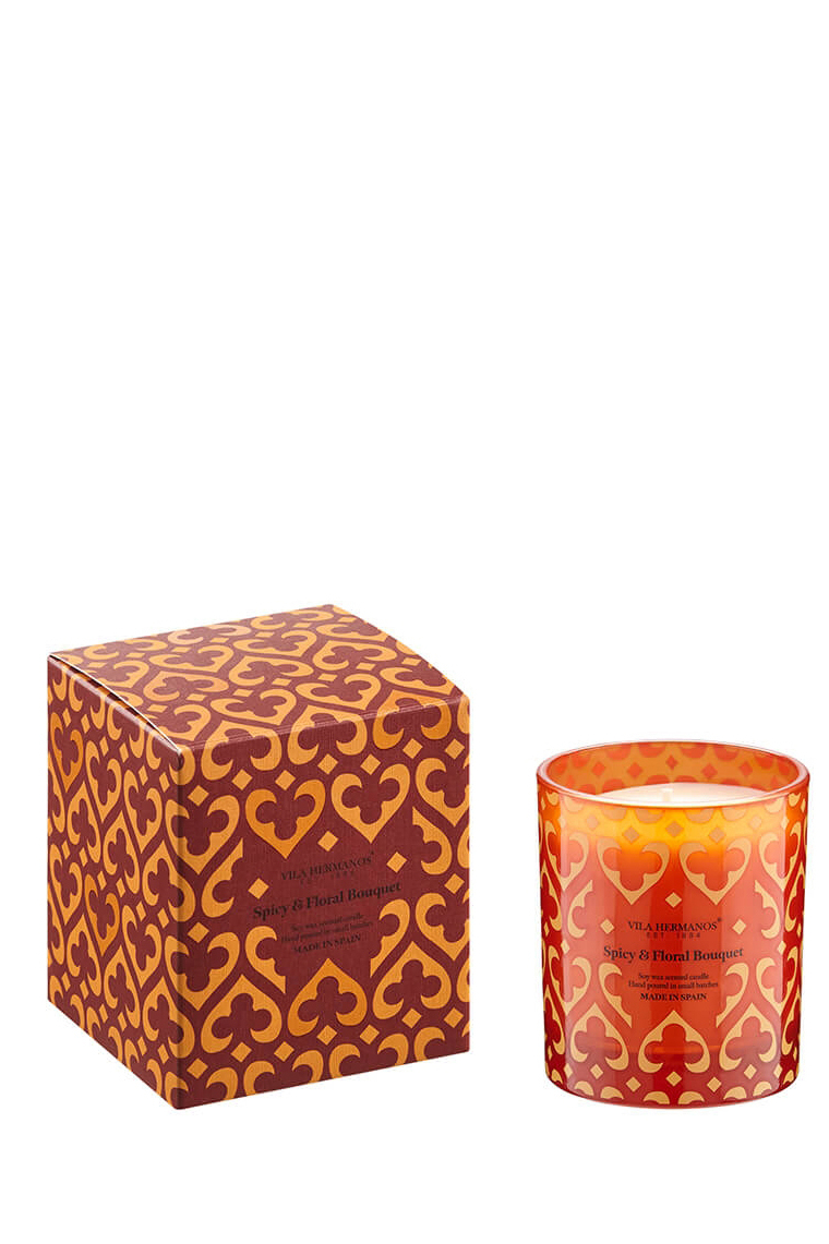 VILA HERMANOS Свеча ароматическая из коллекции 70`s Floral Bouquet