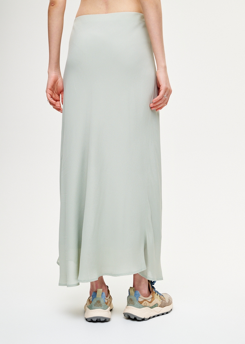 MEME ROAD Юбка бельевого типа из струящегося шифона на подкладе