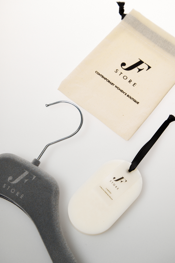 JF STORE Фирменный брендированный wardrobe kit (портплед, вешалка и аромасаше)