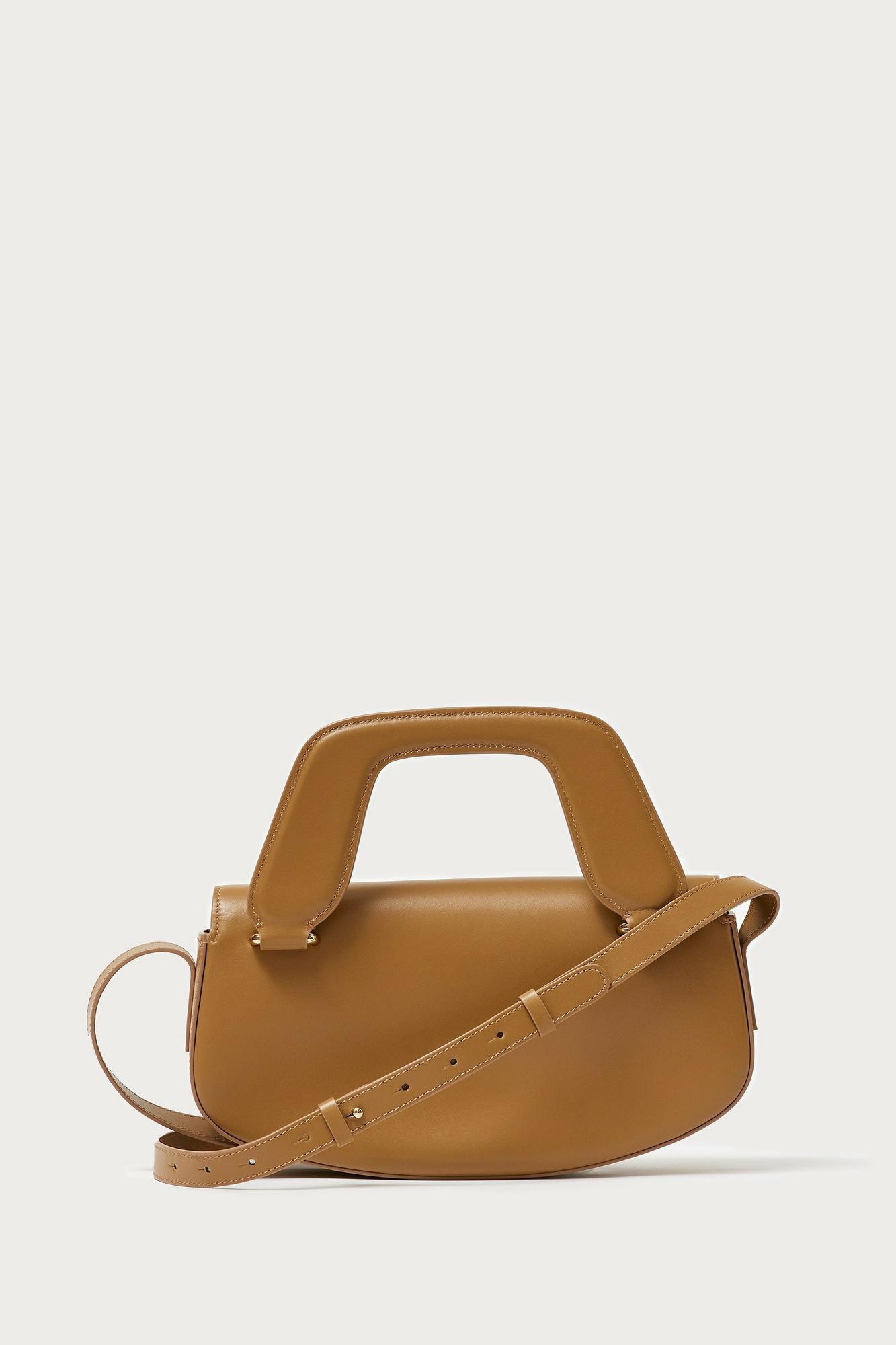 Āim Сумка EMMA из премиальной телячьей кожи оттенка карамели