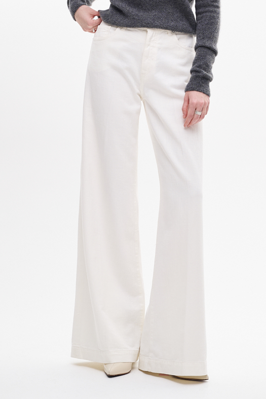 nine:inthe:morning  Джинсы NADIA с легким расклешением от бедра из велюрового денима