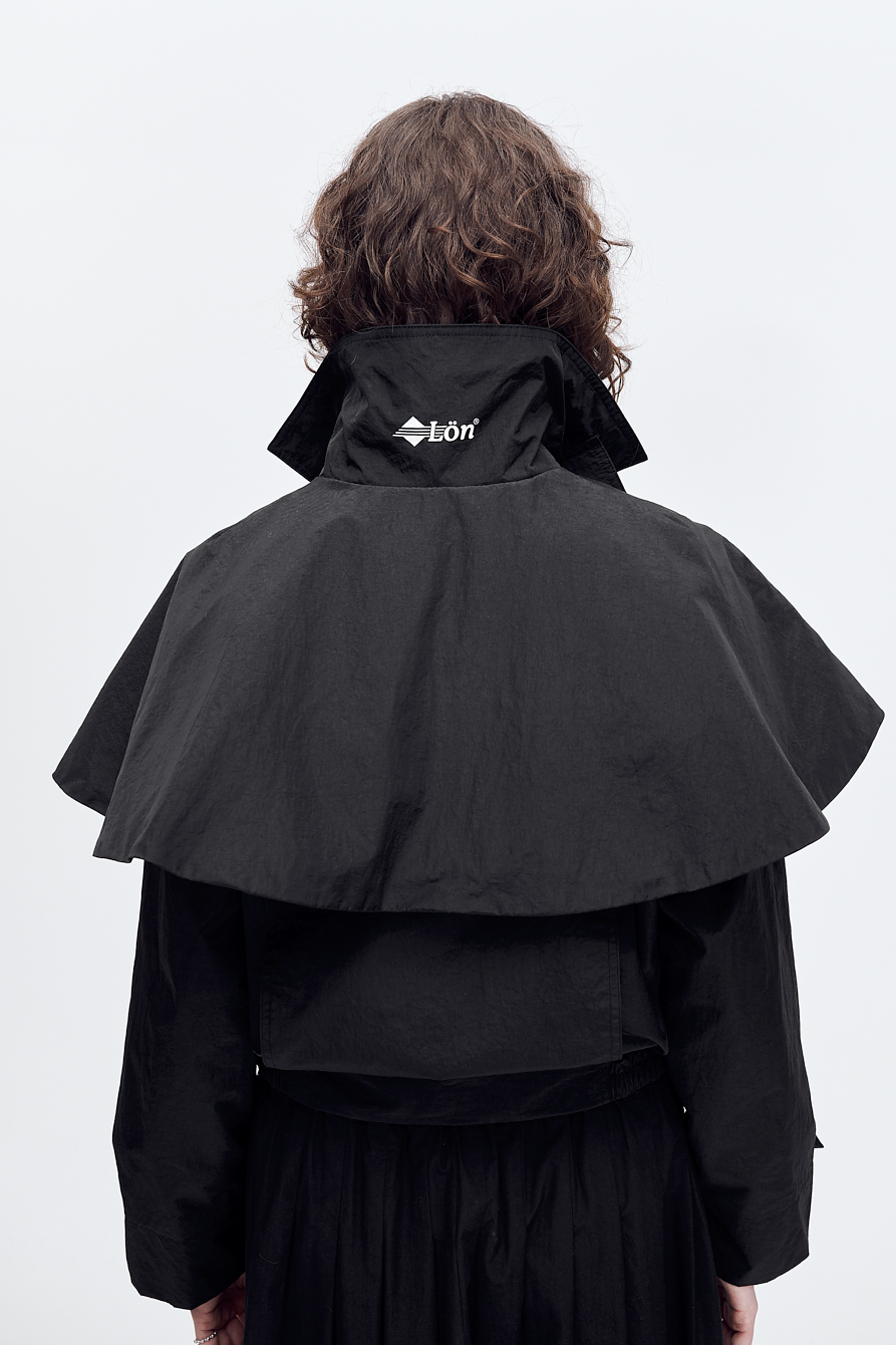 MARGAUX LONNBERG Куртка с пелериной из технологичного нейлона