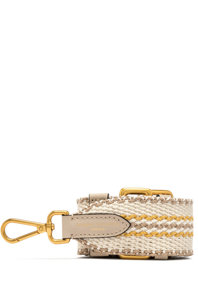 GIANNI CHIARINI Ремень для сумки из  жаккардового хлопка