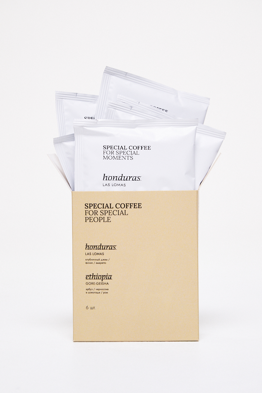 JF STORE Набор дрип-пакетов в фирменной коробке (6 штук)