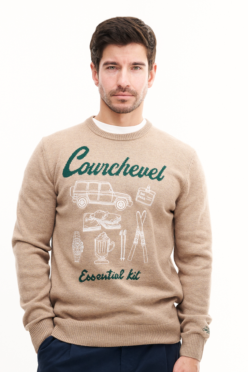 MC2 SAINT BARTH  Пуловер из бленда кашемира и шерсти ‘Сourchevel essential kit’