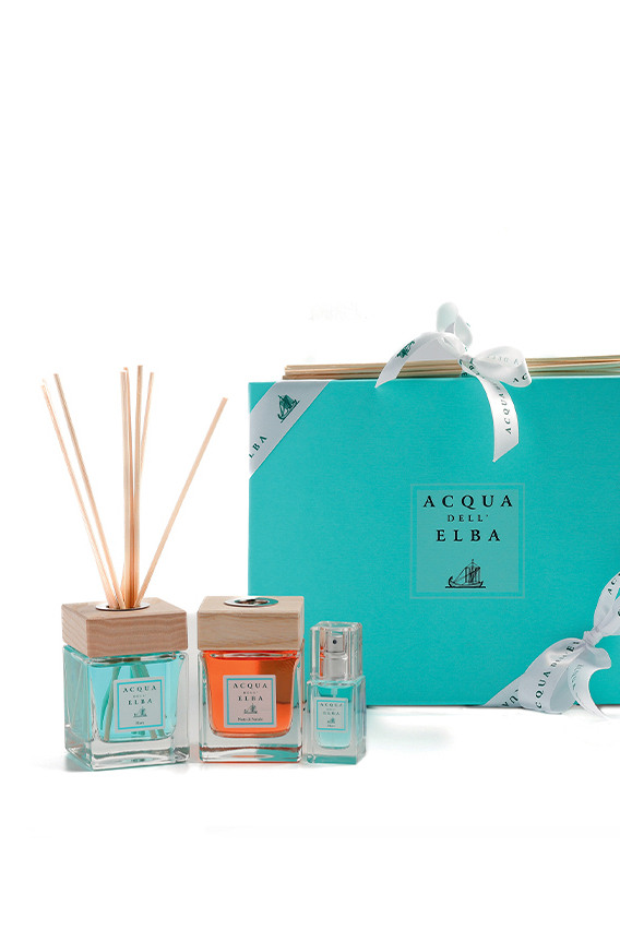 ACQUA dell’ELBA Подарочный набор Mare (100мл), Note di Natale (100мл) и Mare спрей (15мл)