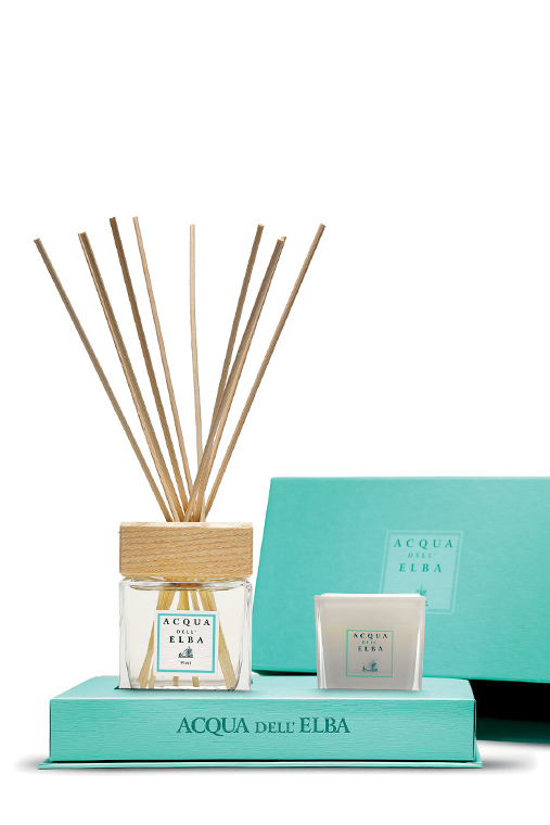 ACQUA dell’ELBA Подарочный набор диффузор Fiori (200мл) и свеча Fiori (80 гр)
