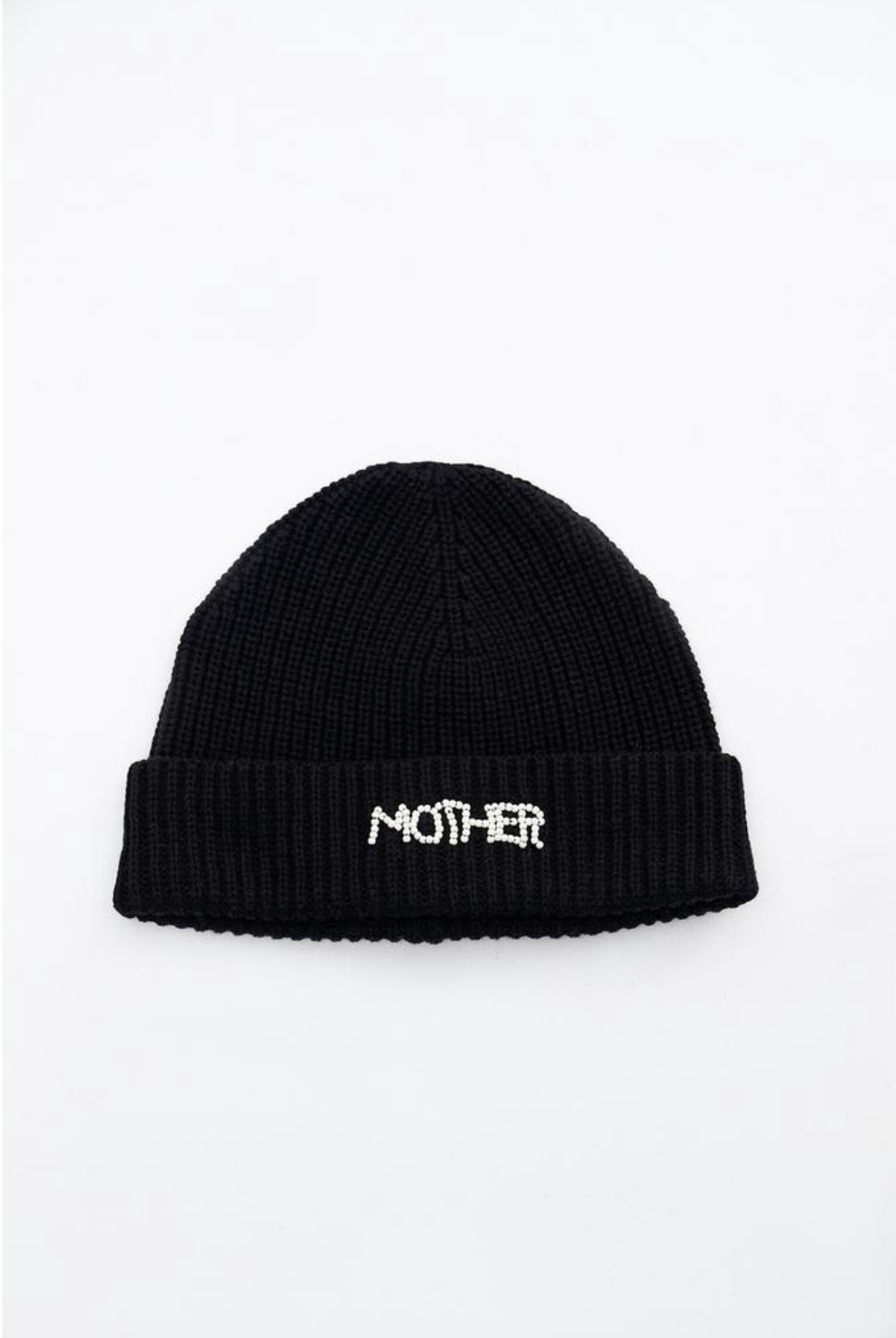 MOTHER Шапка бинни с вышивкой бисером