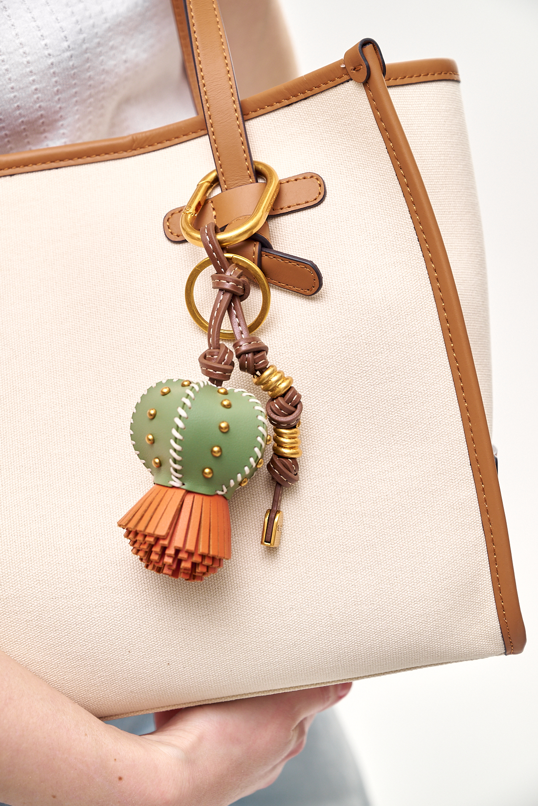 GIANNI CHIARINI Подвеска-брелок на сумку «Кактус»