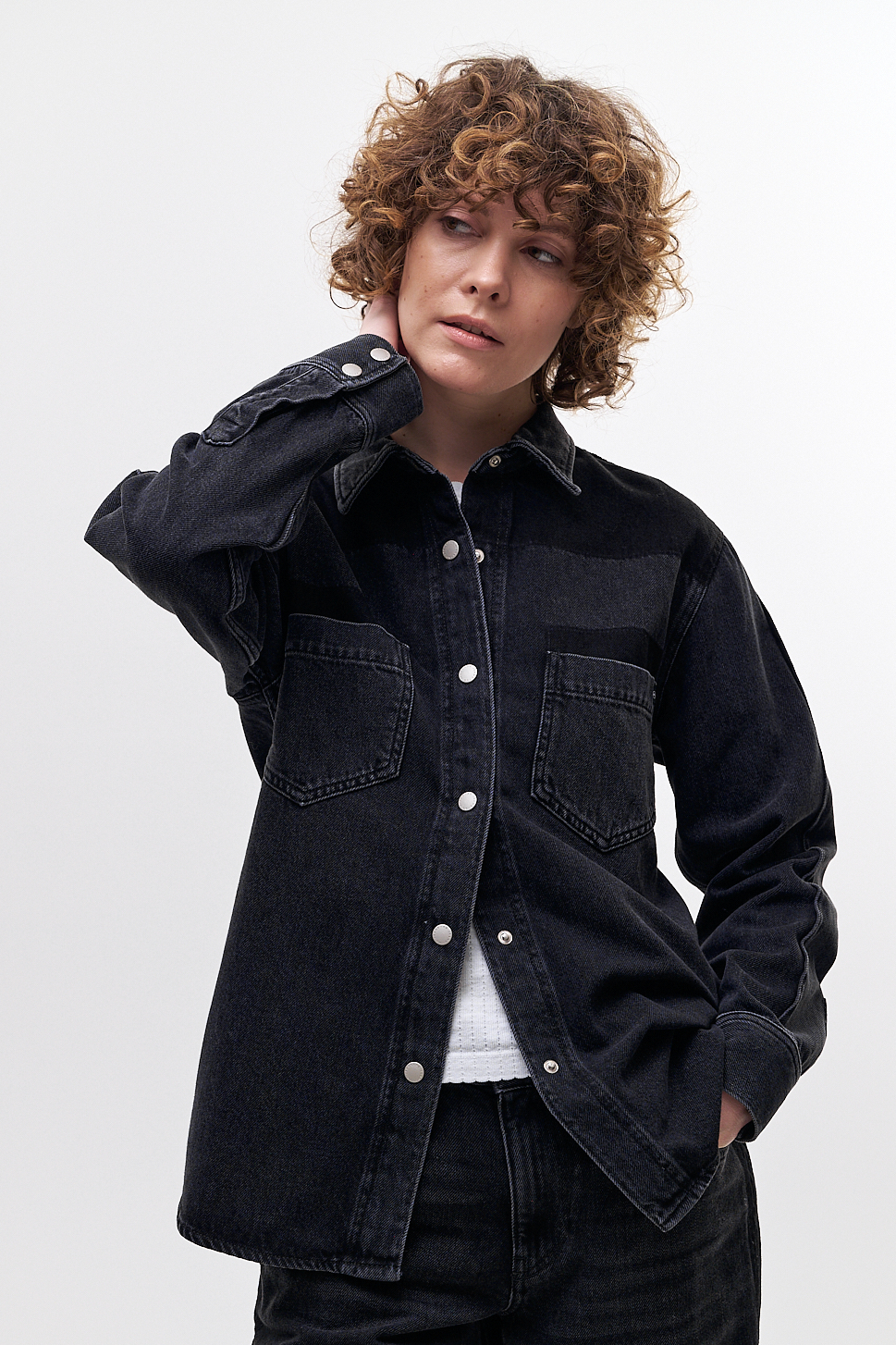 Adriano Goldschmied Рубашка Monaco с накладными карманами